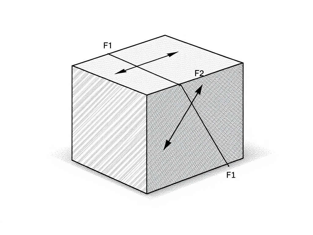 Forces non colinéaires
